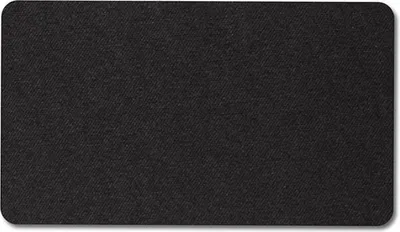 Immagine prodotto di INF Toppe di riparazione in tessuto twill - Kit di riparazione autoadesivo 10 pezzi Nero