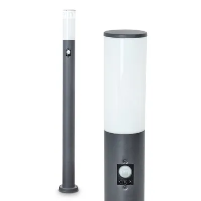 Produktbild von Zogno »Zogno« mit Bewegungsmelder, Metall, Schwarz, Glasscheibe