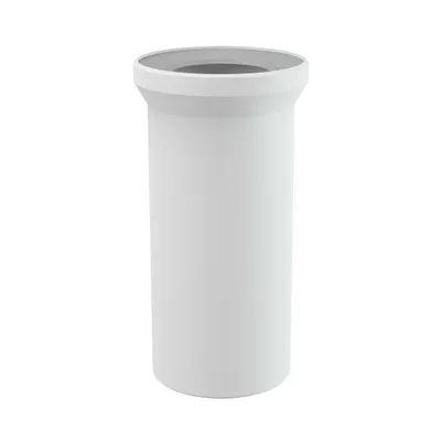 Produktbild von AlcaPlast A91-250 Universal WC Anschluß Rohr | Stutzen DN100 (ø110mm) : Gerade 250 mm Ausführung: Gerade 250 mm