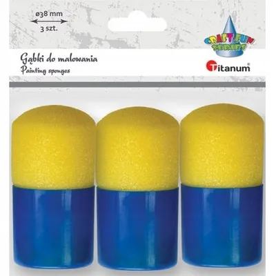 Obrázek produktu pro Malířské houbičky 3,8 cm sada 3 ks. Titanum