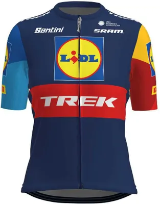 Produktbild von Santini Lidl Trek Kurzarm-radtrikot Mehrfarbig M Frau Mehrfarbig M