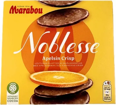 Produktbild von Marabou Noblesse Apelsin Crisp 150g