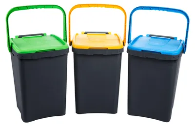 Image de Poubelle ECOPLUS 50 l - 43 x 41 x 54,5 cm (h)