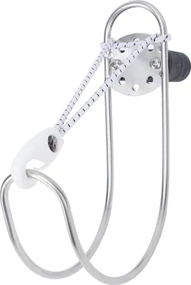 Image de Life Porte-bouée en acier inoxydable poli Boat Yacht Marine Horseshoe Holderet pour rail 22 à 25 mm