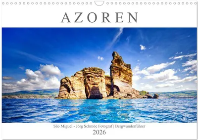 Produktbild von A Z O R E N (Wandkalender 2026 DIN A3 quer), CALVENDO Monatskalender