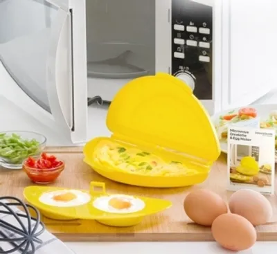 Produktbild von InnovaGoods Omelette Maker und Eierkocher für die Mikrowelle