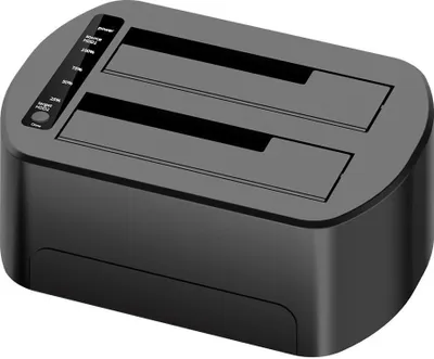 Zdjęcie produktu dla CoreParts MS-CLONER-SATA2.5-3.5, Czarny, SD, 5 V, 3 A, 137 mm, 126 mm