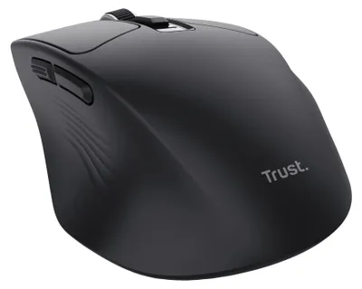 Obrázok produktu pre Trust Niven, Pravoruké, RF Wireless + Bluetooth, 3200 DPI, Čierna