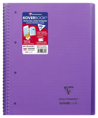 Image de Clairefontaine Koverbook Collegeblock A4 lin 80Bl