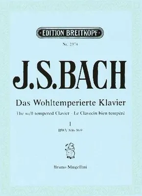 Produktbild von Das Wohltemperierte Klavier. Bd.1