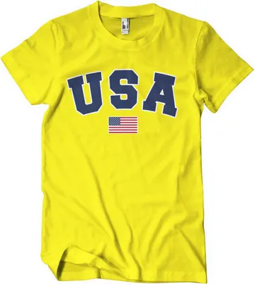 Produktbild von USA Varsity T-Shirt - XX-Large - Yellow