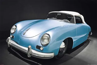 Obrázek produktu pro Classic Speedster - Vintage Sportscar Oldtimer Vehicle - plakát tisk 91,5x61