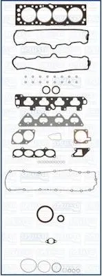 Produktbild von AJUSA 50149400 Motor-Dichtungsvollsatz Dichtsatz für OPEL Corsa B Schrägheck (S93) Astra F CC (T92) Astra F Caravan (T92) Astra F Limousine (T92)