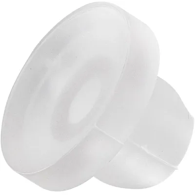 Produktbild von Glasplatten-Kappe zur Auflage für Glasplatten mit Saugeffekt PVC transparent