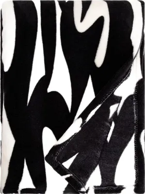Zdjęcie produktu dla HOMLA Koc ABSTRACT miękki z abstrakcyjnym wzorem 150x200 cm
