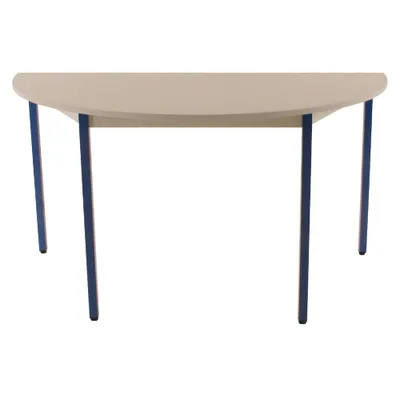 Immagine prodotto di Tavolino SODEMATUB 147DRGBL, semicircolare, grigio chiaro/blu