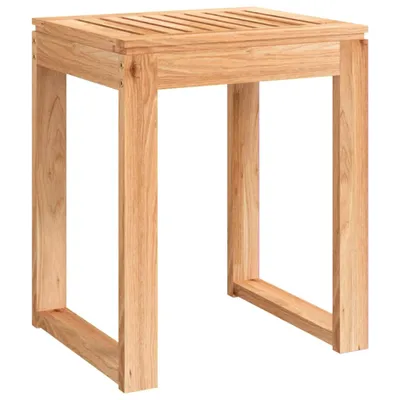 Immagine prodotto di vidaXL Sgabello da bagno 40x30x46 cm in legno massiccio di noce