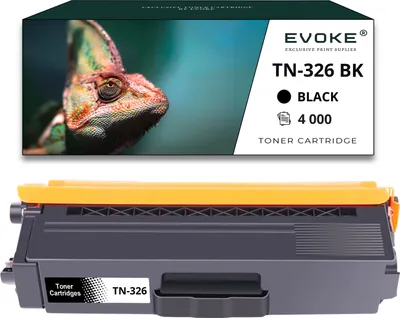 Image de Toner pour Brother TN326BK-326B TN326BK noir (black) | Remplacement pour HL-L8350CDW MFC-L8850CDW MFC-L8650CDW MFC-L8850CDW