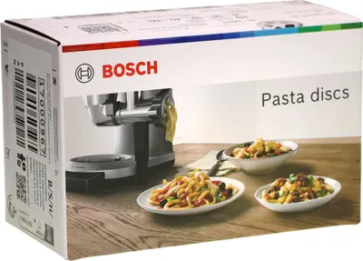 Image de Bosch 17000967 MUZ9PP2 Embouts à pâtes 5 pièces pour hachoir MUM9