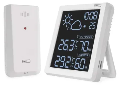 Obrázok produktu pre EMOS Domáca bezdrôtová meteostanica E8647W