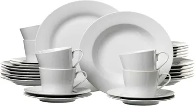 Obrázok produktu pre Ritzenhoff & Breker 97252 Kombinovaný servis Bianco - 30 ks, porcelán, biely