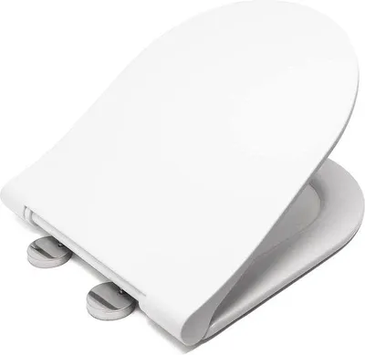 Produktbild von Toiletdeksel oval antibakteriell mit Schnellverschluss