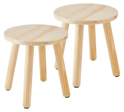 Zdjęcie produktu dla Holztritt: Okrągłe, mini-taborety do różnych zastosowań