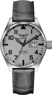 Produktbild von Uhr Aviator Men's Grey Aviator-V.1.22.0.150.4