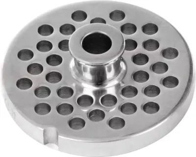 Zdjęcie produktu dla Sito tarcza do wilka do maszynki do mielenia mięsa stal nierdzewna Mega-M HR-12MD średnica sita 69 mm średnica oczka 6 mm