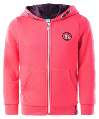 Obrázek produktu pro Bejo - Mikina "Ashira" se zapínáním na zip, dívčí model, IG1332 (velikost 116), barva: malinová