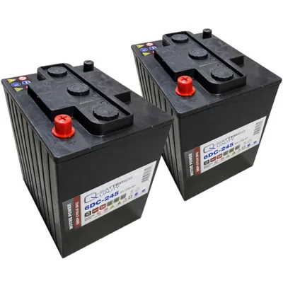 Obrázek produktu pro 2x Q-Batteries 6DC-245 6V 245Ah Deep Cycle Traktionsbatterie