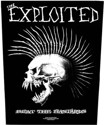 Produktbild von The Exploited - Beat the Bastards Back Patch