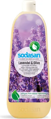 Zdjęcie produktu dla SODASAN Mydło w płynie Lawenda i Oliwka 1 litr