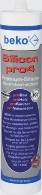 Produktbild von Beko Silikon Pro4 Schwarz 310 ml, 224 10