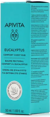Obrázek produktu pro Apivita krém s eukalyptem na potírání hrudníku 50ml