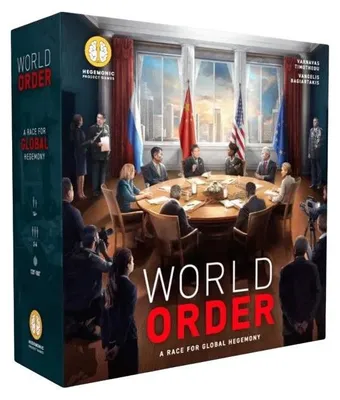 Imagen del producto de World Order: The Ultimate Geopolitical Simulator - board game (Edición inglesa) – Juego de mesa – Stormcrest Games – 2-4 jugadores – 14+