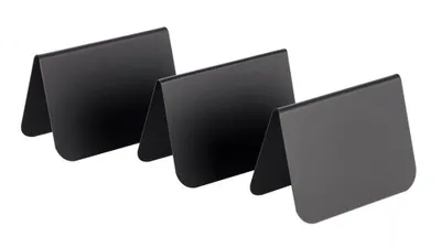 Obrázok produktu pre APS  11 APS Tischaufsteller, 75 x 35 x 50 mm, schwarz, 10er Set