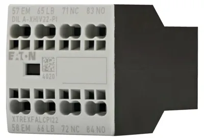Zdjęcie produktu dla EATON DILA-XHIV22-PI Moduł przełącznika pomocniczego, 4-biegunowy, Ith= 16 (199322)