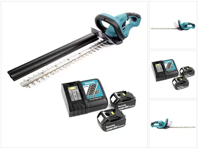Immagine prodotto di Tagliasiepi a batteria Makita DUH 523 RM2 18 V 52 cm + 2 batterie da 4,0 Ah + caricabatterie