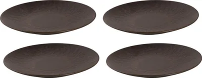 Produktbild von Palmer Ruston, Teller Ø 22 cm, Braun Steinzeug, 4er Set