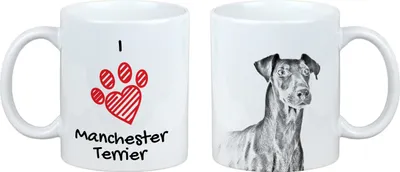 Imagen del producto de Art-Dog Taza de cerámica – Manchester Terrier