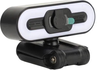 Zdjęcie produktu dla Kamera internetowa o rozdzielczości 4K, mikrofon, oświetlenie, port USB, kamera do laptopa, kamera wideo, transmisja na żywo