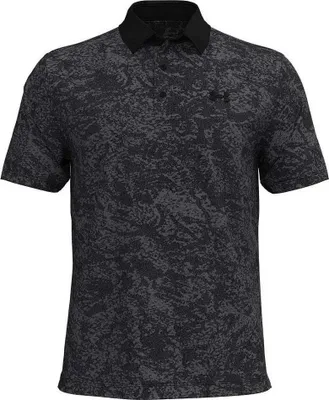 Produktbild von Under Armour Golf Playoff 3.0 Printed Kurzarm-poloshirt Schwarz M Herren Schwarz M