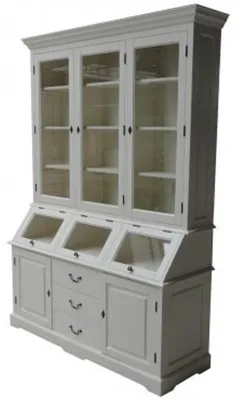 Produktbild von Casa Padrino Shabby Chic Buffetschrank im Landhausstil, Kiefer und MDF, 160 x 50 x 210 cm