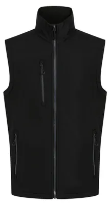 Productafbeelding van Regatta - "Navigate" herenjas, dubbelgelaagd, model LT399 (XXL) (zwart/middengrijs)