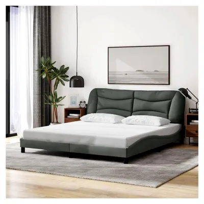 Produktbild von Bettgestell Hvar Dunkelgrau 180x200 cm ohne Matratze