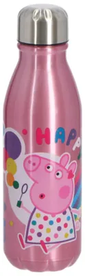 Immagine prodotto di Borraccia in alluminio Peppa Pig 600ml: perfetta per i piccoli fan delle grandi avventure