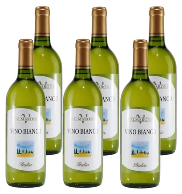 Produktbild von Valmarone Vino Bianco -trocken- (6 x 0,75L)
