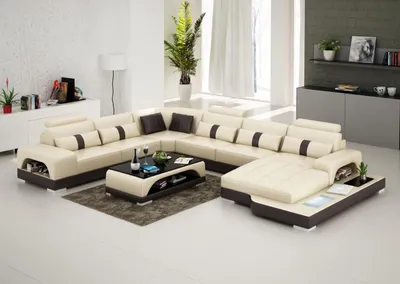 Produktbild von Couch Garnitur Polster Big xxl Sofas Couchen Sofa Wohnlandschaft U Form Ecksofa