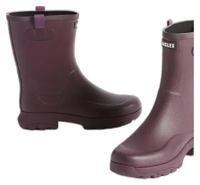 Productafbeelding van Aigle dames rubberlaars, wijnrood, maat 35 EU